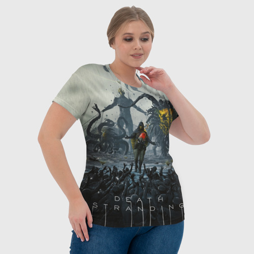 Женская футболка 3D Death Stranding, цвет 3D печать - фото 6