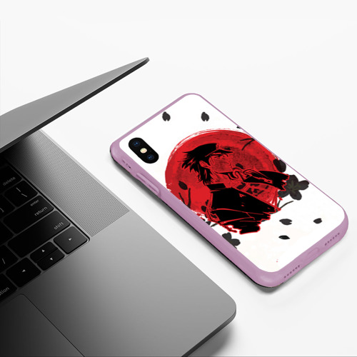 Чехол для iPhone XS Max матовый JoJo Bizarre Adventure, цвет сиреневый - фото 5