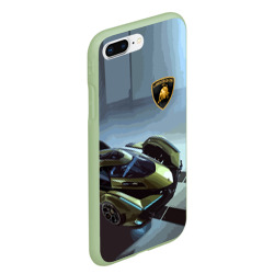 Чехол для iPhone 7Plus/8 Plus матовый Lamborghini - motorsport extreme - фото 2