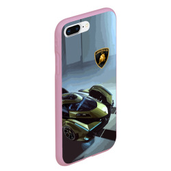 Чехол для iPhone 7Plus/8 Plus матовый Lamborghini - motorsport extreme - фото 2