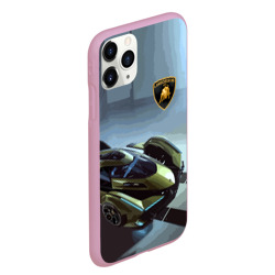 Чехол для iPhone 11 Pro Max матовый Lamborghini - motorsport extreme - фото 2