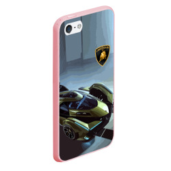 Чехол для iPhone 5/5S матовый Lamborghini - motorsport extreme - фото 2