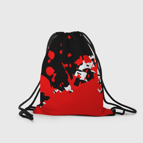 Рюкзак-мешок 3D Killa красные брызги - фото 2