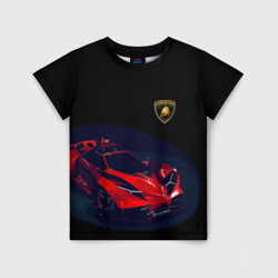 Детская футболка 3D Lamborghini Diverso