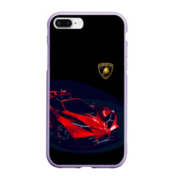 Чехол для iPhone 7Plus/8 Plus матовый Lamborghini Diverso