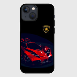 Чехол для iPhone 13 mini Lamborghini Diverso