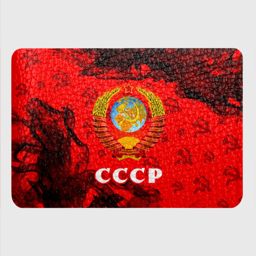 Картхолдер с принтом СССР USSR, цвет черный - фото 4