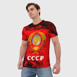 Мужская футболка 3D СССР USSR - фото 2