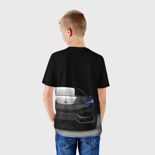 Детская футболка 3D Lamborghini Urus, цвет 3D печать - фото 4