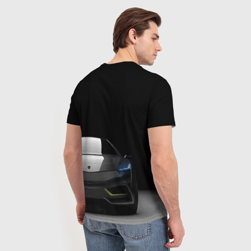 Мужская футболка 3D Lamborghini Urus, цвет 3D печать - фото 4
