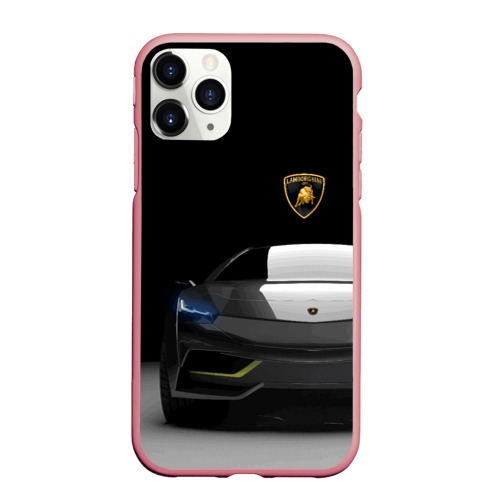 Чехол для iPhone 11 Pro Max матовый Lamborghini Urus, цвет баблгам