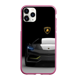 Чехол для iPhone 11 Pro Max матовый Lamborghini Urus