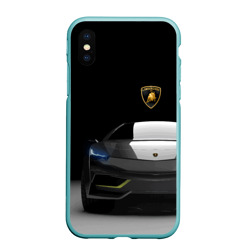 Чехол для iPhone XS Max матовый Lamborghini Urus