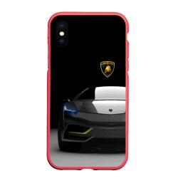 Чехол для iPhone XS Max матовый Lamborghini Urus