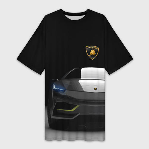 Платье-футболка 3D Lamborghini Urus, цвет 3D печать