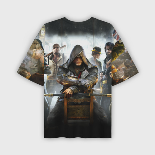 Мужская футболка oversize 3D Assassin’s Creed, цвет 3D печать - фото 2