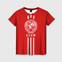 Женская футболка 3D СССР