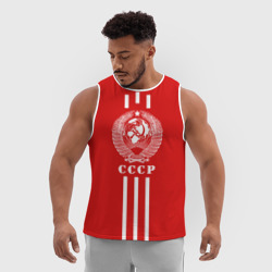 Мужская спортивная майка 3D СССР - фото 2