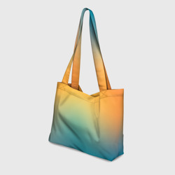 Пляжная сумка 3D Мягкий летний градиент - фото 2