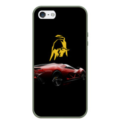 Чехол для iPhone 5/5S матовый Lamborghini - motorsport