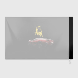 Флаг 3D Lamborghini - motorsport - фото 2