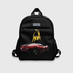 Детский рюкзак 3D Lamborghini - motorsport