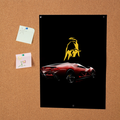 Постер Lamborghini - motorsport - фото 2