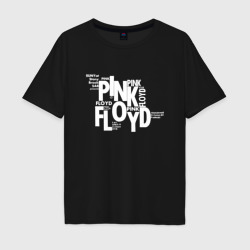 Мужская футболка хлопок Oversize Pink Floyd