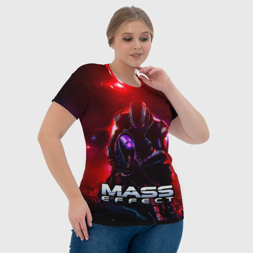 Женская футболка 3D с принтом Mass Effect, фото #4