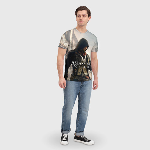 Мужская футболка 3D Assassin`s Creed, цвет 3D печать - фото 5