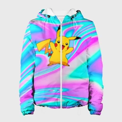 Женская куртка 3D Пикачу