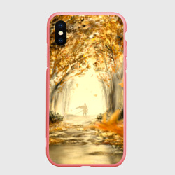 Чехол для iPhone XS Max матовый Ghost of Tsushima