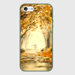 Чехол для iPhone 5/5S матовый Ghost of Tsushima