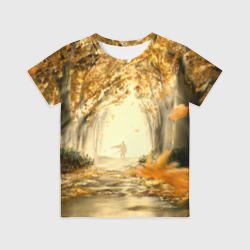 Детская футболка 3D Ghost of Tsushima