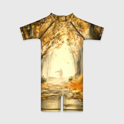 Детский купальный костюм 3D Ghost of Tsushima