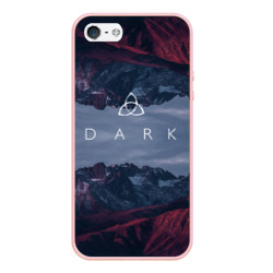 Чехол для iPhone 5/5S матовый Тьма Dark