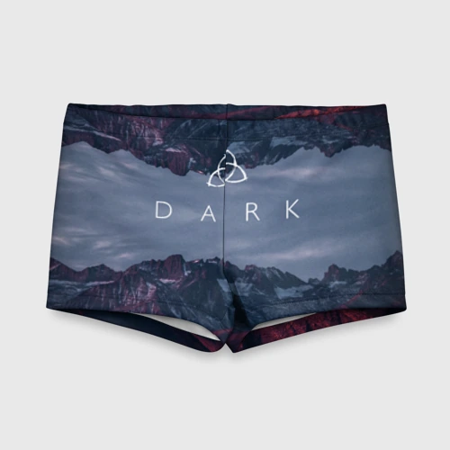 Детские купальные плавки 3D Тьма Dark