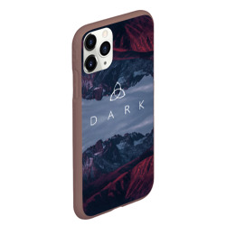 Чехол для iPhone 11 Pro Max матовый Тьма Dark - фото 2