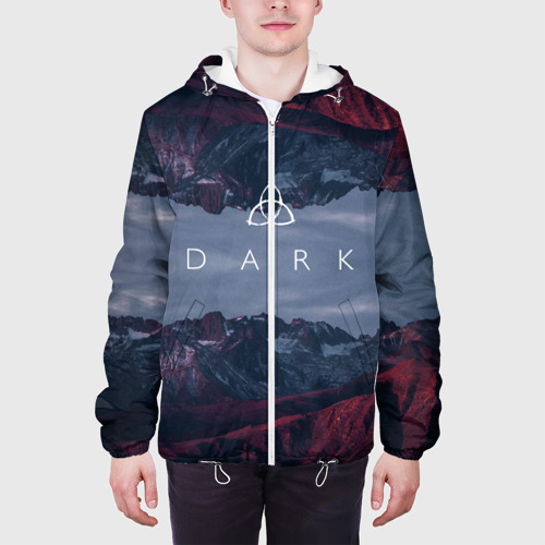 Мужская куртка 3D Тьма Dark, цвет 3D печать - фото 4