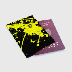 Обложка для паспорта матовая кожа FC Borussia - фото 2