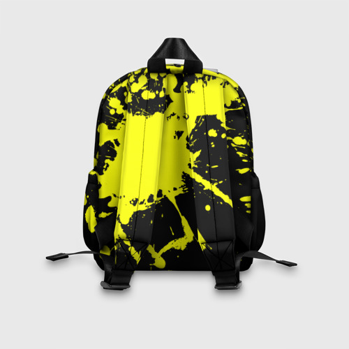 Детский рюкзак 3D с принтом FC Borussia, вид сзади #2