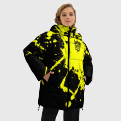 Женская зимняя куртка Oversize FC Borussia - фото 2