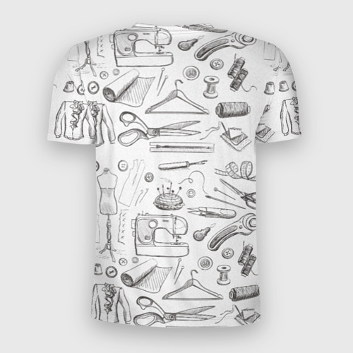 Мужская футболка 3D Slim Для швеи, цвет 3D печать - фото 2