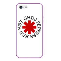 Чехол для iPhone 5/5S матовый Red Hot Chili Peppers