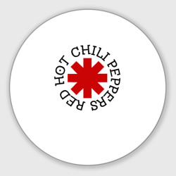 Круглый коврик для мышки Red Hot Chili Peppers