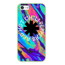 Чехол для iPhone 5/5S матовый Red Hot Chili Peppers