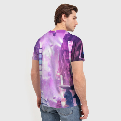 Мужская футболка 3D Бегущий по лезвию 2049, цвет 3D печать - фото 4