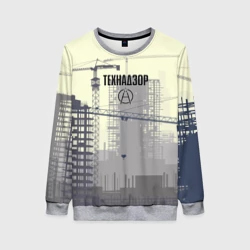 Женский свитшот 3D Технадзор