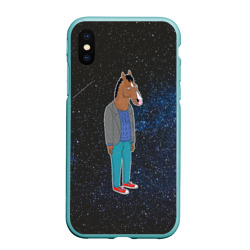 Чехол для iPhone XS Max матовый Galaxy BoJack