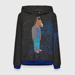 Женская толстовка 3D Galaxy BoJack